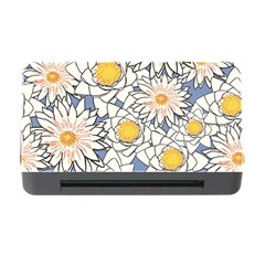 Flowers Pattern Lotus Lily Memory Card Reader With Cf by Pakrebo