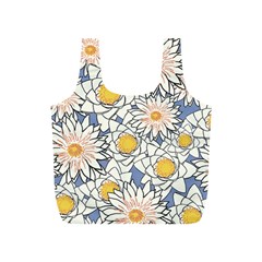 Flowers Pattern Lotus Lily Full Print Recycle Bag (s) by Pakrebo