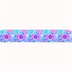 Flowers Light Blue Purple Magenta Small Bar Mats 24 x4  Bar Mat