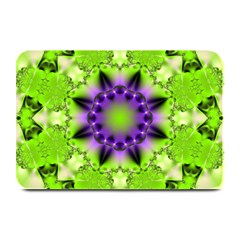 Pattern Abstract Background Art Green Plate Mats by Pakrebo