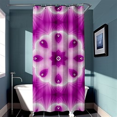 Pattern Abstract Background Art Purple Shower Curtain 36  x 72  (Stall) 