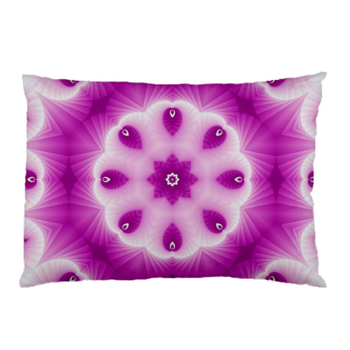 Pattern Abstract Background Art Purple Pillow Case (Two Sides)