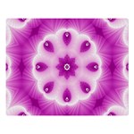 Pattern Abstract Background Art Purple Double Sided Flano Blanket (Large)  Blanket Back