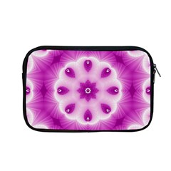 Pattern Abstract Background Art Purple Apple MacBook Pro 13  Zipper Case