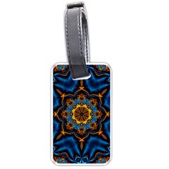 Pattern Abstract Background Art Luggage Tags (One Side) 