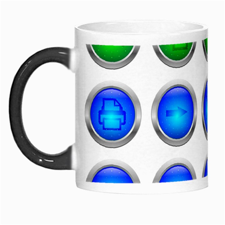 Vector Round Image Color Button Morph Mugs