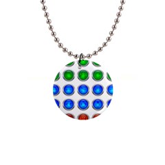 Vector Round Image Color Button 1  Button Necklace by Pakrebo