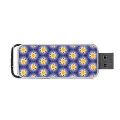 Graphic Pattern Seamless Portable Usb Flash (one Side) by Pakrebo