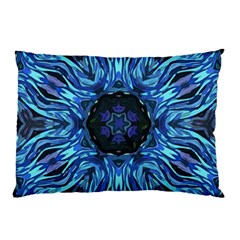 Background Blue Flower Pillow Case (two Sides) by Pakrebo