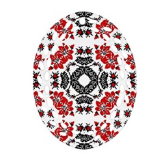 Ornament Seamless Pattern Element Oval Filigree Ornament (two Sides) by Pakrebo