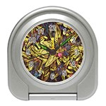 Lilies Abstract Flowers Nature Travel Alarm Clock Front