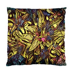 Lilies Abstract Flowers Nature Standard Cushion Case (one Side) by Pakrebo