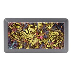 Lilies Abstract Flowers Nature Memory Card Reader (mini) by Pakrebo