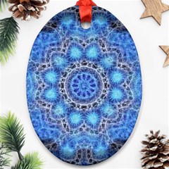 Fractal Mandala Abstract Ornament (oval) by Pakrebo