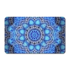 Fractal Mandala Abstract Magnet (rectangular) by Pakrebo