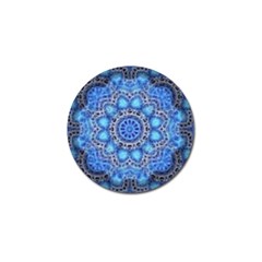 Fractal Mandala Abstract Golf Ball Marker (4 Pack) by Pakrebo