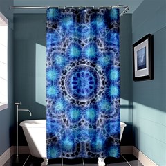 Fractal Mandala Abstract Shower Curtain 36  X 72  (stall)  by Pakrebo