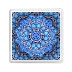 Fractal Mandala Abstract Memory Card Reader (square) by Pakrebo