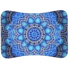 Fractal Mandala Abstract Velour Seat Head Rest Cushion