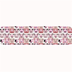 Graphic Seamless Pattern Pig Large Bar Mats by Pakrebo