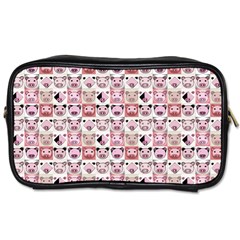 Graphic Seamless Pattern Pig Toiletries Bag (two Sides) by Pakrebo