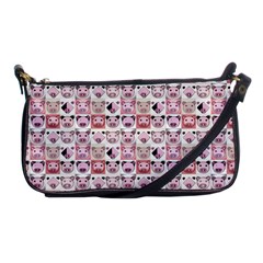 Graphic Seamless Pattern Pig Shoulder Clutch Bag by Pakrebo