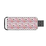 Graphic Seamless Pattern Pig Portable USB Flash (Two Sides) Front