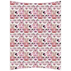 Graphic Seamless Pattern Pig Back Support Cushion by Pakrebo