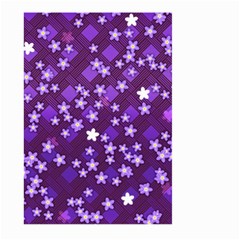 Textile Cross Pattern Square Large Garden Flag (two Sides) by Pakrebo