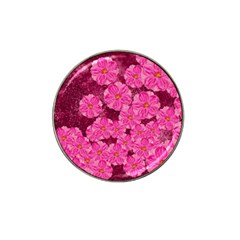 Cherry Blossoms Floral Design Hat Clip Ball Marker (4 Pack) by Pakrebo