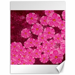 Cherry Blossoms Floral Design Canvas 36  X 48  by Pakrebo