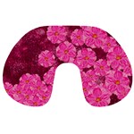 Cherry Blossoms Floral Design Travel Neck Pillows Front