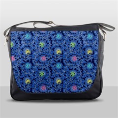 Floral Design Asia Seamless Pattern Messenger Bag by Pakrebo