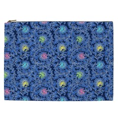 Floral Design Asia Seamless Pattern Cosmetic Bag (xxl) by Pakrebo