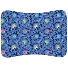 Floral Design Asia Seamless Pattern Velour Seat Head Rest Cushion