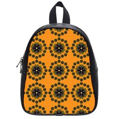 Abstract Template Flower School Bag (small) by Pakrebo