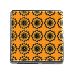 Abstract Template Flower Memory Card Reader (square 5 Slot) by Pakrebo