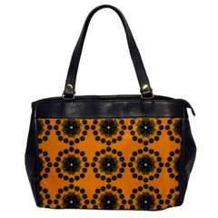 Abstract Template Flower Oversize Office Handbag by Pakrebo