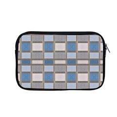 Abstract Seamless Fabric Blue Apple MacBook Pro 13  Zipper Case