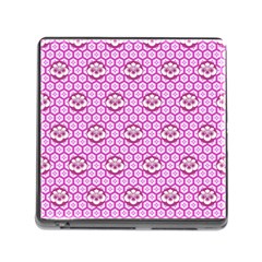 Paulownia Flowers Japanese Style Memory Card Reader (square 5 Slot) by Pakrebo