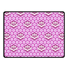 Paulownia Flowers Japanese Style Fleece Blanket (small) by Pakrebo