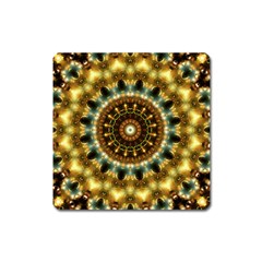 Pattern Abstract Background Art Square Magnet by Pakrebo