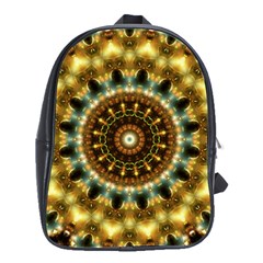 Pattern Abstract Background Art School Bag (large) by Pakrebo