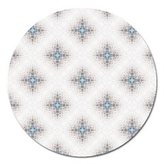 Seamless Pattern Pattern Bubble Wrap Magnet 5  (round) by Pakrebo