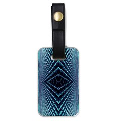 Sci Fi Texture Futuristic Design Luggage Tags (one Side)  by Pakrebo