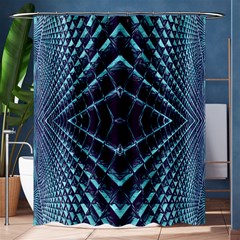 Sci Fi Texture Futuristic Design Shower Curtain 60  X 72  (medium)  by Pakrebo