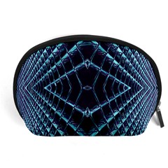 Sci Fi Texture Futuristic Design Accessory Pouch (large) by Pakrebo