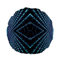 Sci Fi Texture Futuristic Design Standard 15  Premium Flano Round Cushions by Pakrebo