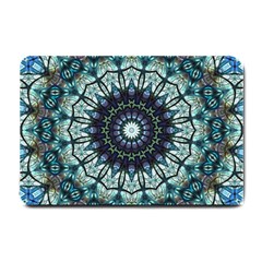 Pattern Abstract Background Art Small Doormat  by Pakrebo