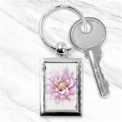 Abstract Transparent Image Flower Key Chains (rectangle)  by Pakrebo